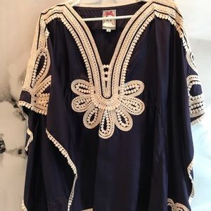 Caftan top from Anthropologie